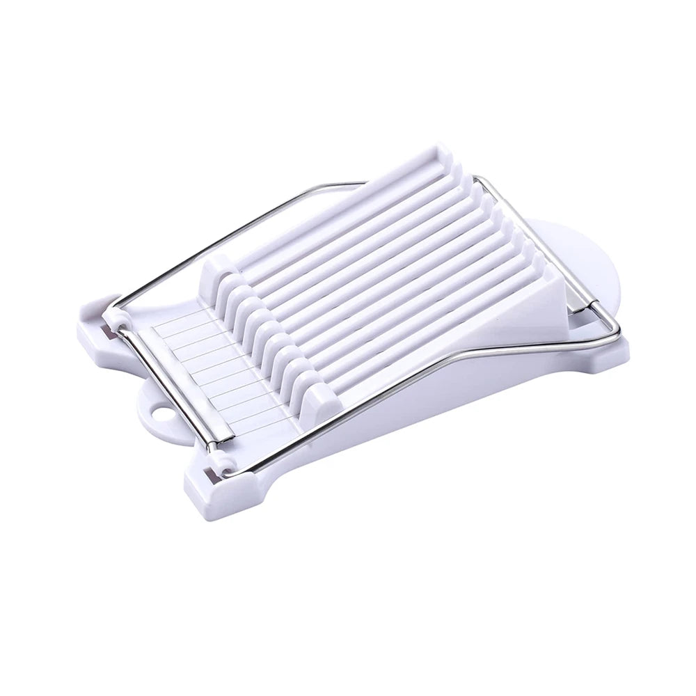 Stainless Steel Multi-Food Slicer for Eggs, Cheese & Fruit