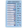 Reusable Kids Chore Chart with Daily Task Checklist