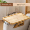Bandeja de Brazalete para Sofá de Madera Plegable