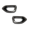 A pair of black switchback LED grille lights for a Dodge Charger SRT/Scat Pack vehicle.