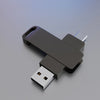 Metal OTG USB Flash Drive for Smartphones and Computers