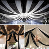 Sheer Chiffon Ceiling Drapes for Weddings & Events