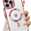 Clear Magnetic iPhone Case with Camera Lens Protector