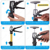 Adjustable Telescopic Support Rod for Drywall, Cabinets & Door Installation