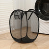 Collapsible Mesh Laundry Basket with Handles