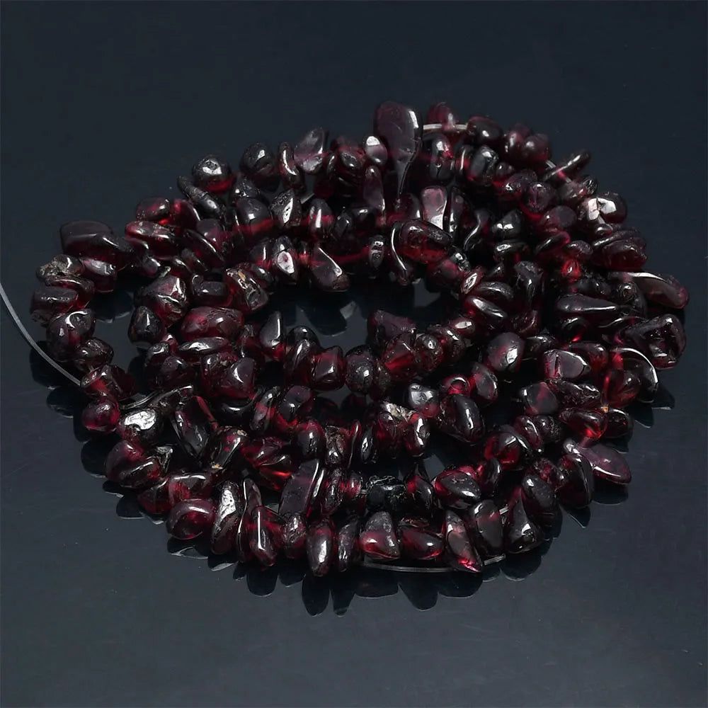 Natural Stone Beads Strand for Jewelry Making – Irregular Crystal Agate Chips