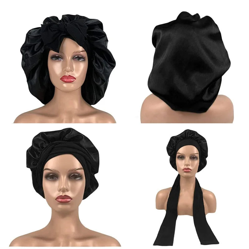 Satin Sleep Bonnet for Hair Protection