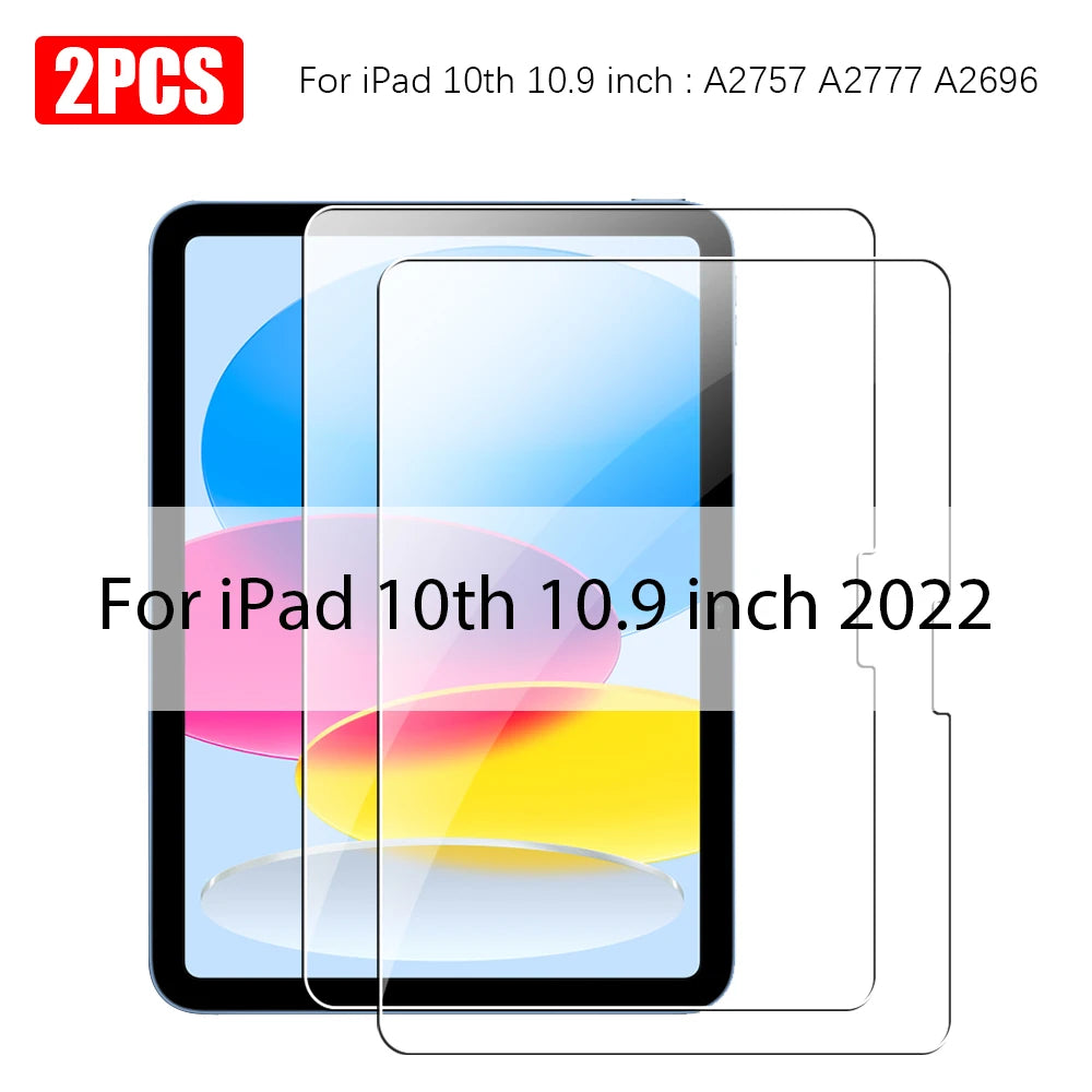 Premium Tempered Glass Screen Protector for iPad