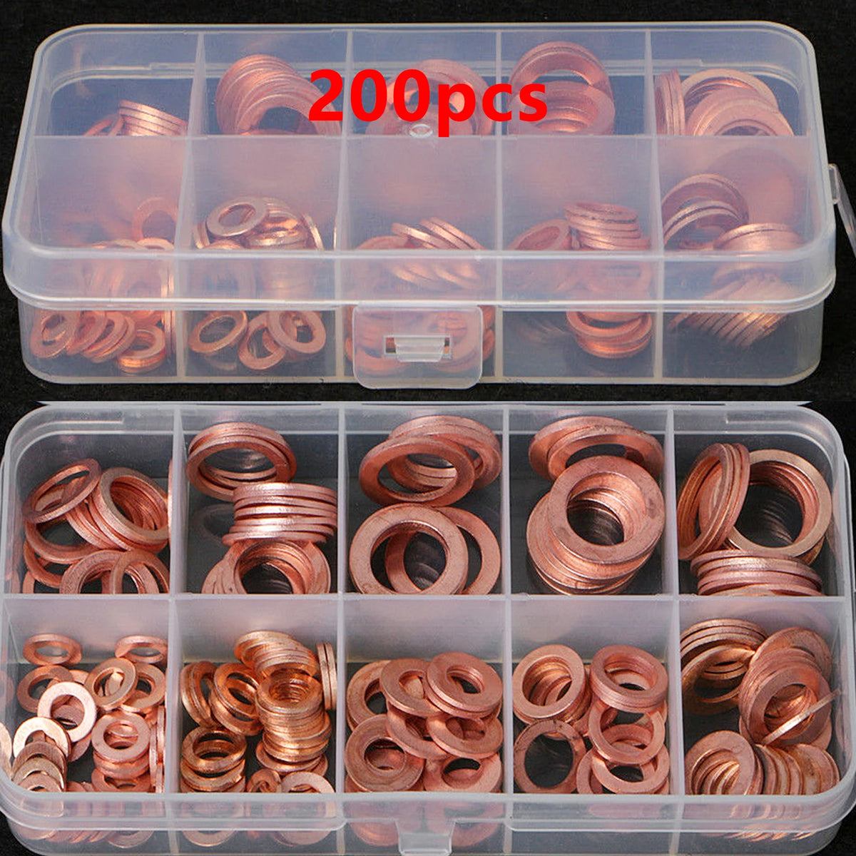 Copper Washer Gasket Set for Leak-Proof Sealing
