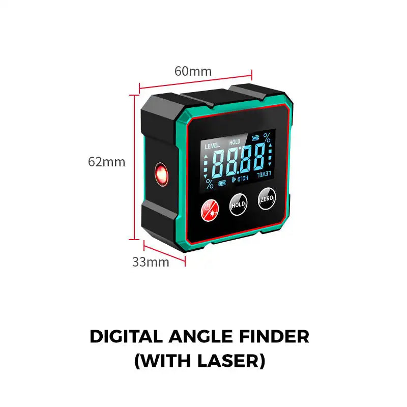 Rapporteur d'angle numérique magnétique avec laser