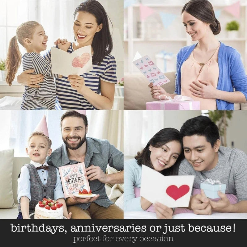 Voice Recording Greeting Card with Paintable Design