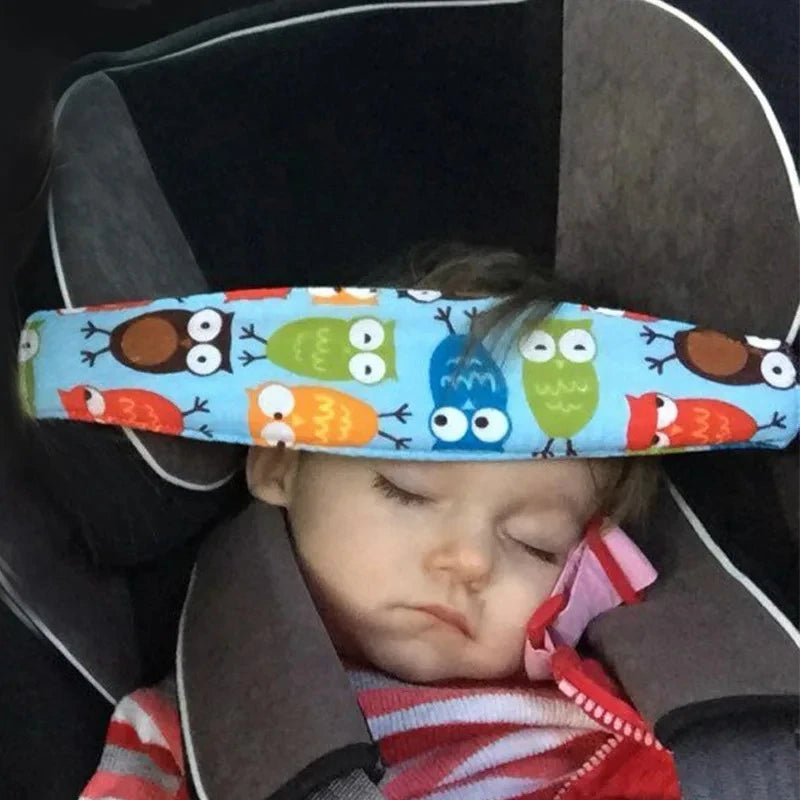 Adjustable Baby Car Seat Head Support Pillow