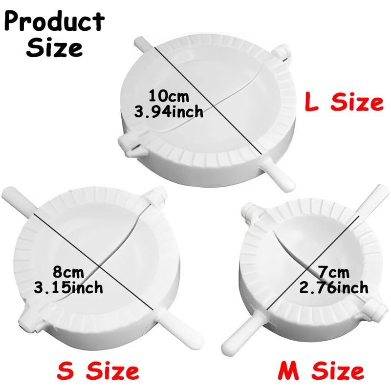 Set de 3 Moldes para Empanadillas