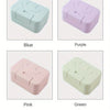 Smiley Face Lidded Soap Dish for Bathroom & Travel