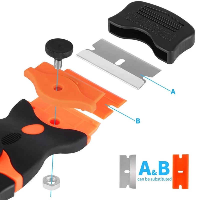 Complete Car Window Tint & Vinyl Wrap Installation Tool Kit