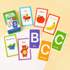 Montessori Learning Flash Cards Set - 58 Pieces for Early Education