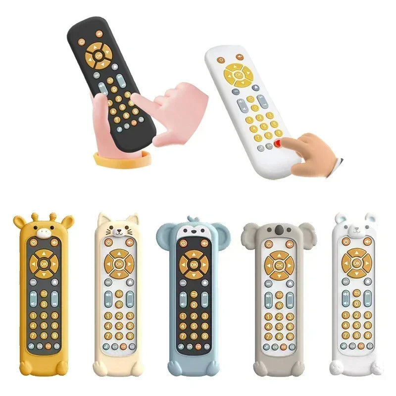 Musical Toy TV Remote Control for Babies and Toddlers