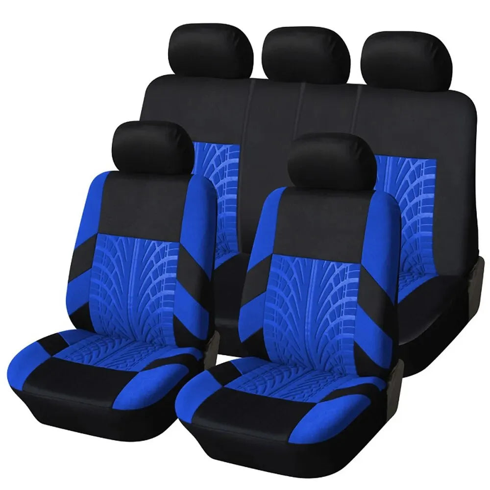 Universal Full Set Car Seat Covers - Front Split & Rear Bench