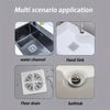 Various mesh filters and drain components including a water channel, hand sink, floor drain, and bathtub component.