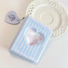 Heart-Shaped Mini Photo Album for K-pop Photocards