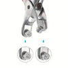 Heavy-Duty Grommet Eyelet Punch Plier Kit with 100 Metal Eyelets