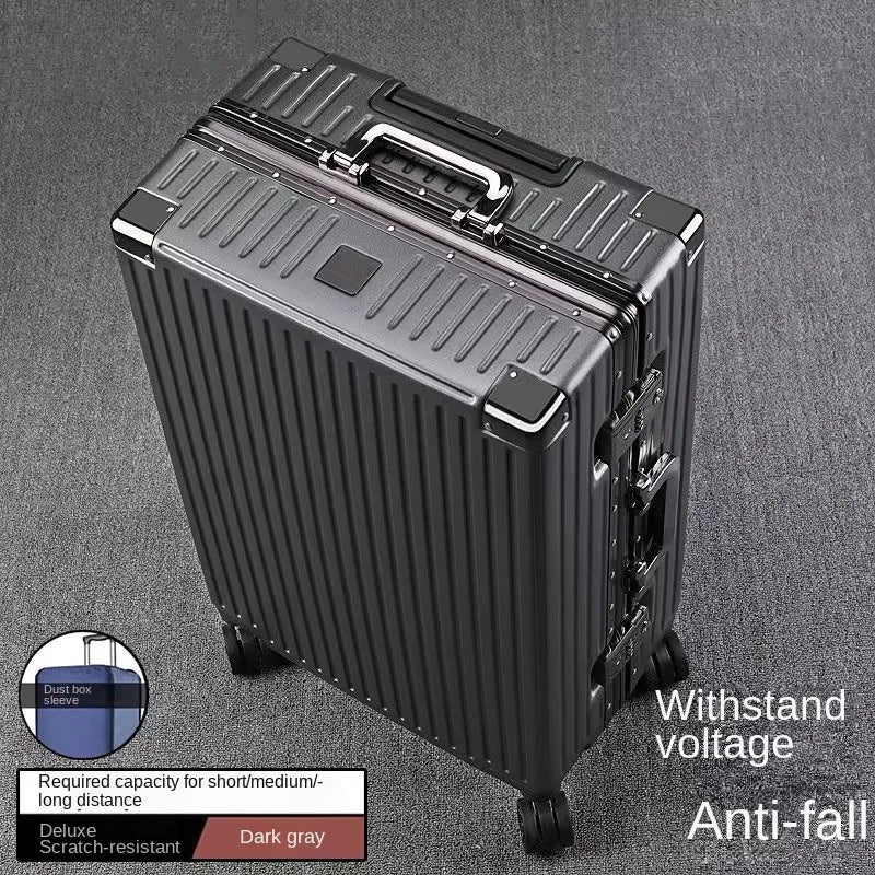 Valise en Aluminium Durable avec Serrure de Sécurité