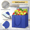 Large Capacity Insulated Grocery Bag – Foldable & Reusable Thermal Cooler Tote