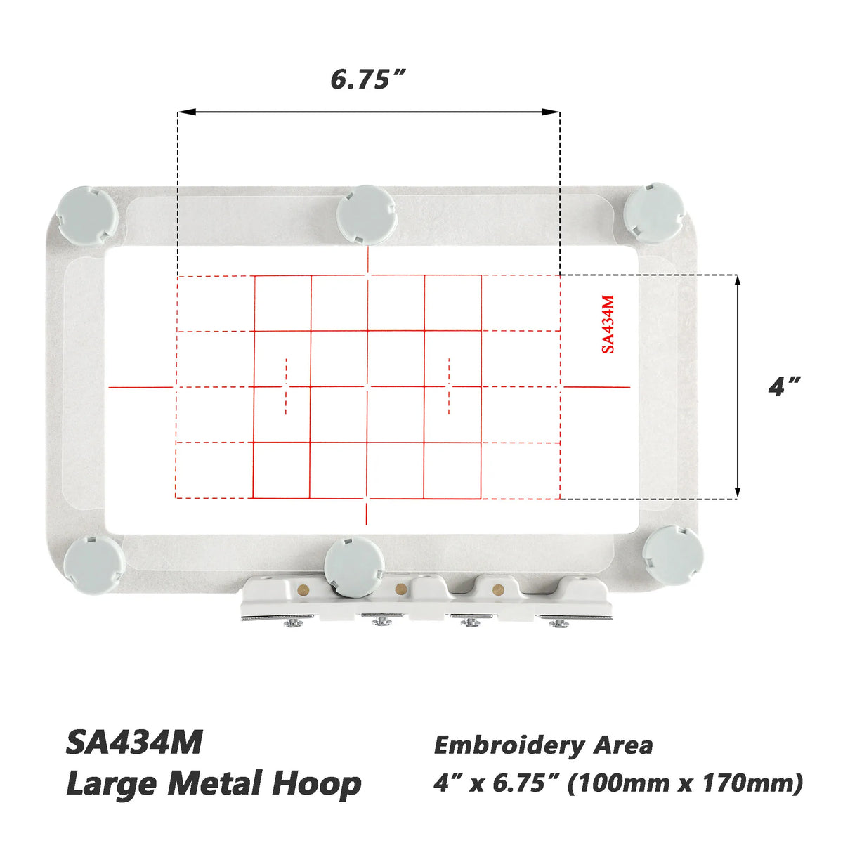 Magnetic Embroidery Hoop for Brother & Baby Lock Machines