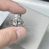 Adjustable Hollow Heart Rings