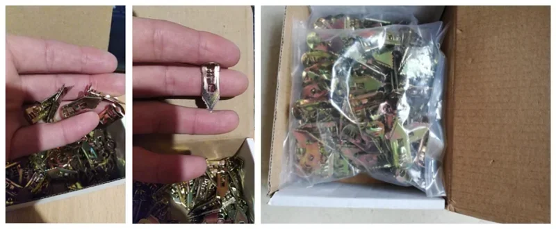 Self-Drilling Drywall Anchors with Screws (50 or 100 Pack)