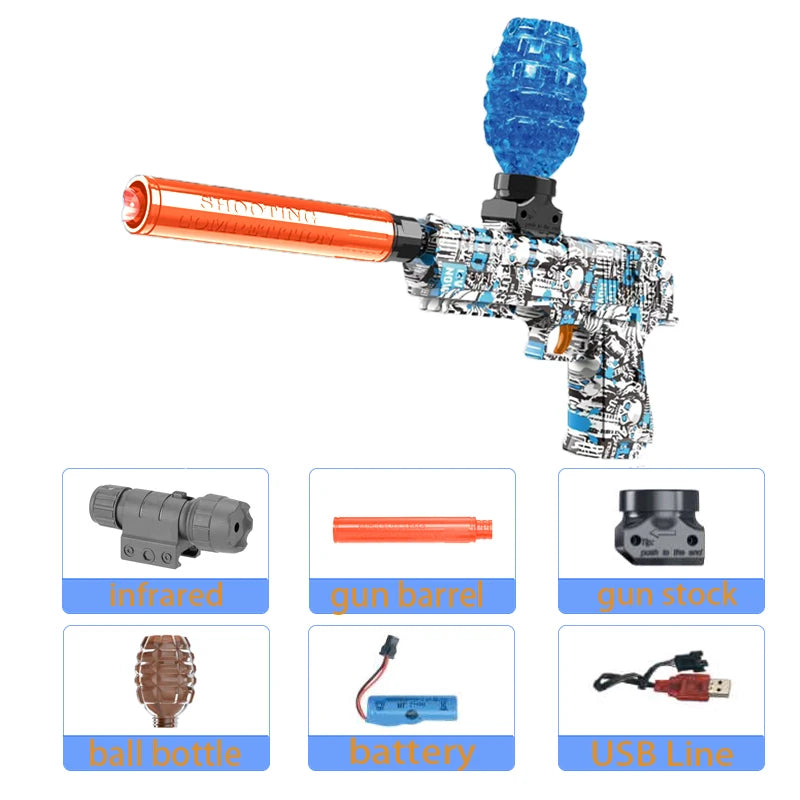 Interactive Electric Toy Blaster Pistol