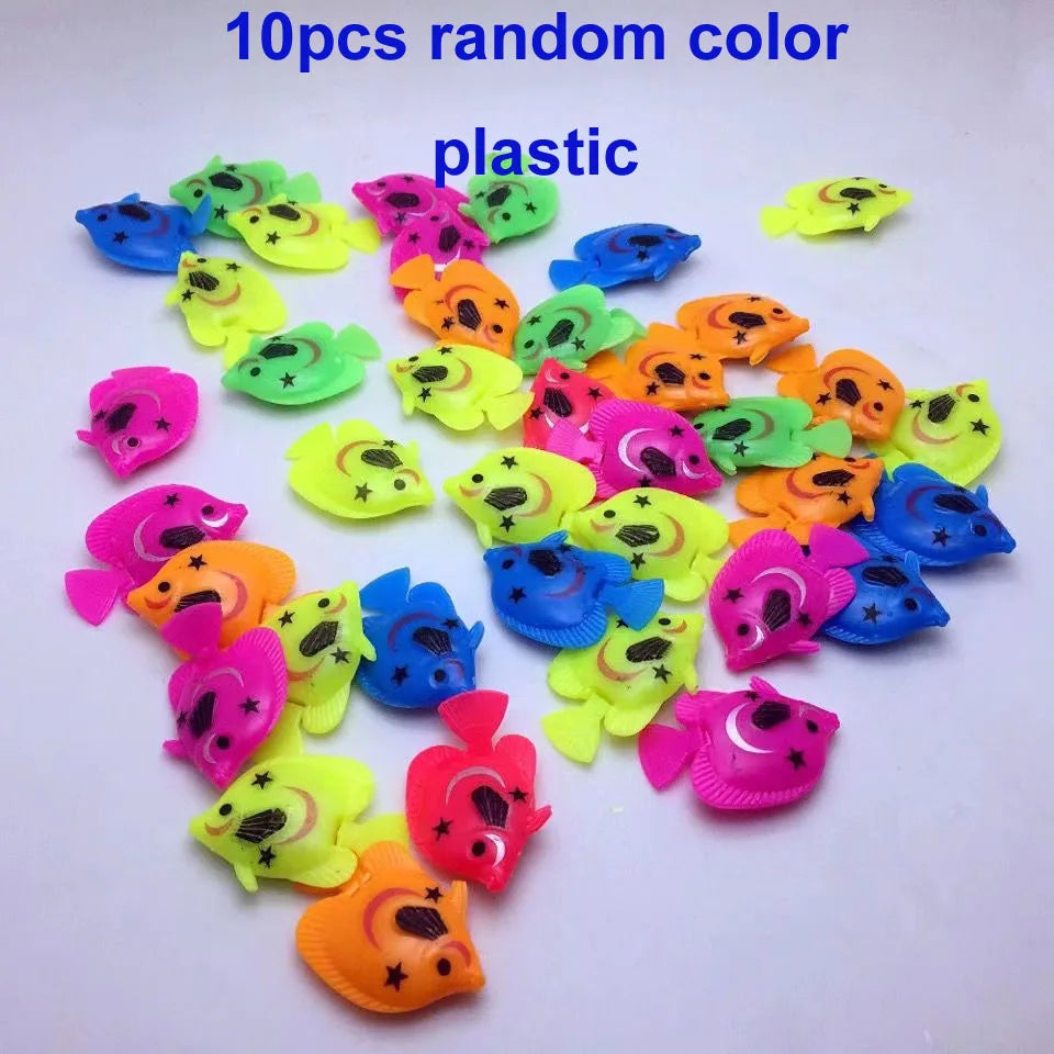 Adorable Kawaii Floating Goldfish Bath Toys - Set of 10