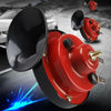 Dual-Tone Electric Air Horn Kit for Trucks, SUVs, and Boats