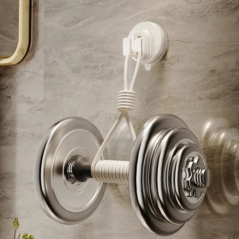 Heavy-Duty Reusable Suction Cup Hook