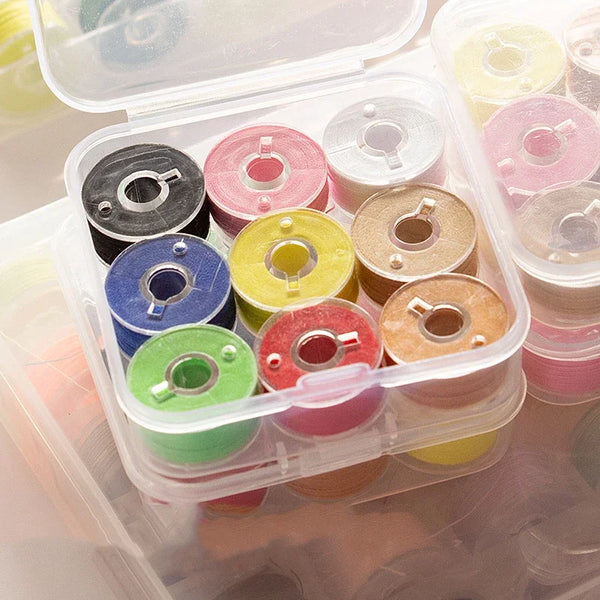 Vibrant Polyester Embroidery Thread Assortment for Hand and Machine Sewing