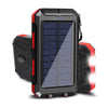 Banco de Energía Solar 20.000 mAh con Linterna