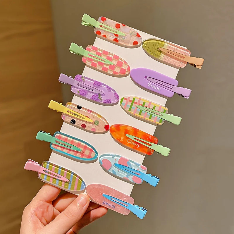 Multi-Color Duckbill Hair Clips for Flyaways