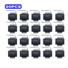A set of 20 pieces of universal garage door opener receivers with rolling code technology.