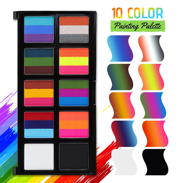 Kit Todo en Uno de Pintura Facial Corporal para Arte Creativo