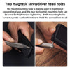 Titanium Alloy Mini Screwdriver with Magnetic Double-Ended Bits