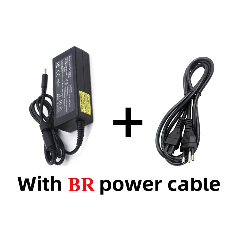 45W Dell Laptop Charger with 4.5mm x 3.0mm Tip