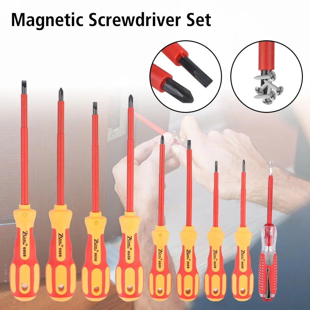 Professioneller Magnet-Schraubendreher-Set