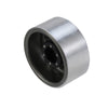 Silver steel beadlock wheel set for 1/24 RC crawlers