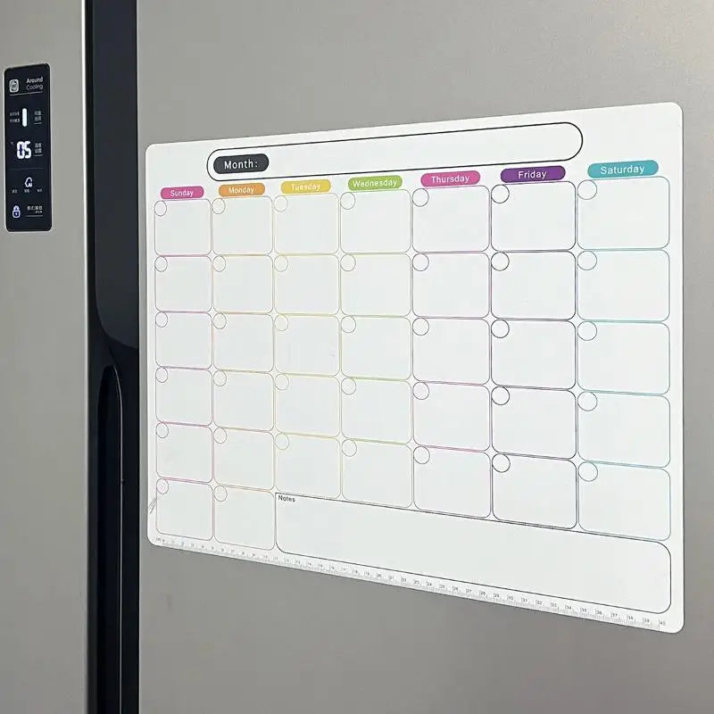 Magnetic Dry Erase Calendar & Planner