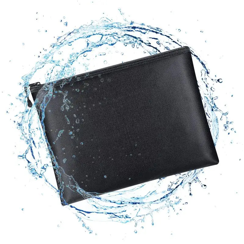 Fireproof and Waterproof Document Bag for Valuables
