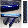 7-Port USB 2.0 Hub with Individual LED Switches