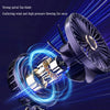 Portable USB Rechargeable Mini Fan with Digital Display