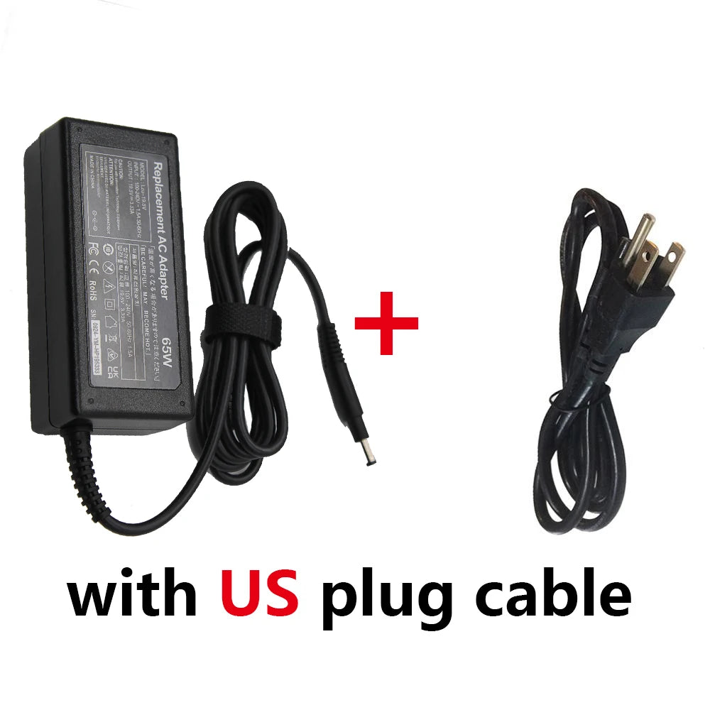 65W Laptop Charger for HP Envy and Pavilion (19.5V 3.33A)