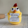 Handmade Crochet Dumpster Fire Doll – Funny Emotional Support Decor