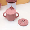 Complete Silicone Baby Tableware Set with Suction Plate and Utensils